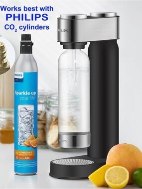 Philips Sparkling Water Maker 
Cylinder NOT INCLUDED